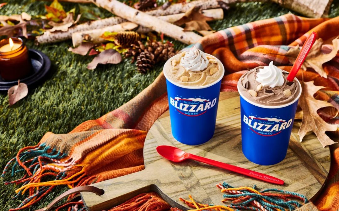 Dairy Queen Orangevale: Fall Blizzard Menu 2024