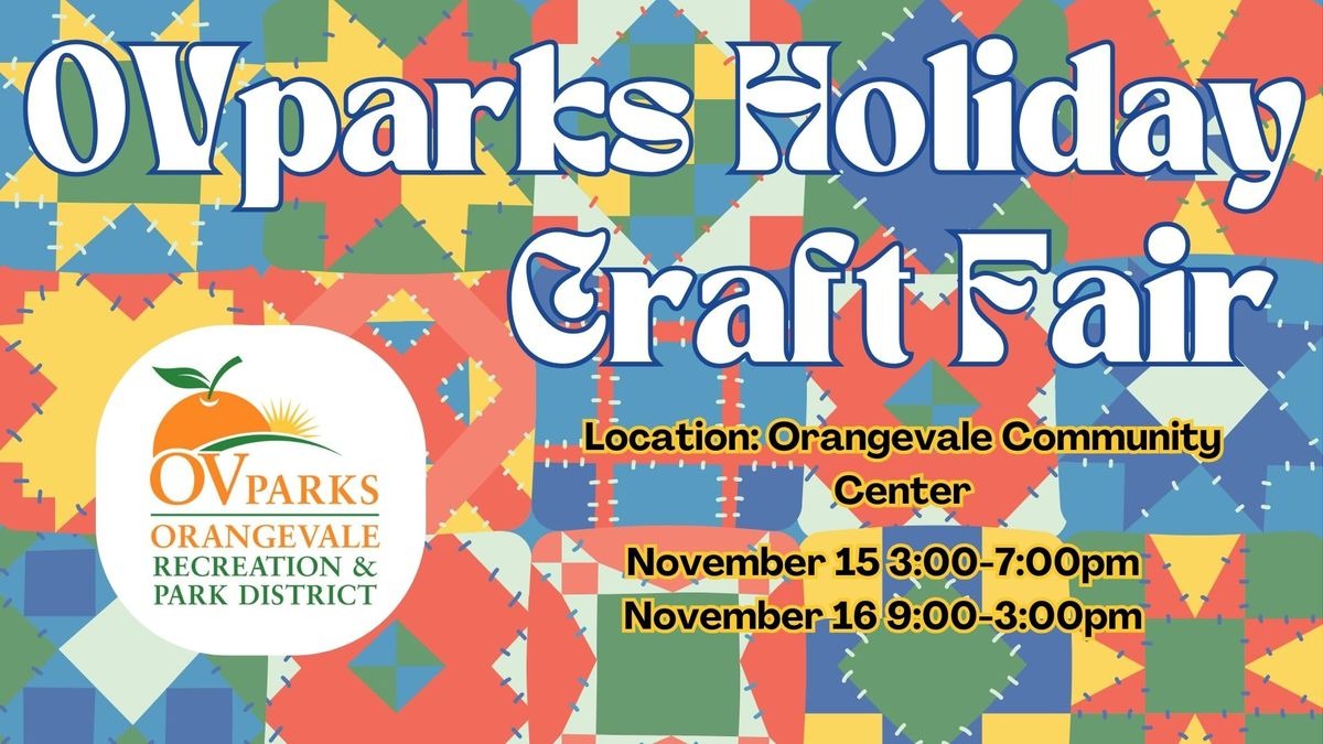 Discover Unique Gifts at Orangevale's Holiday Craft Fair