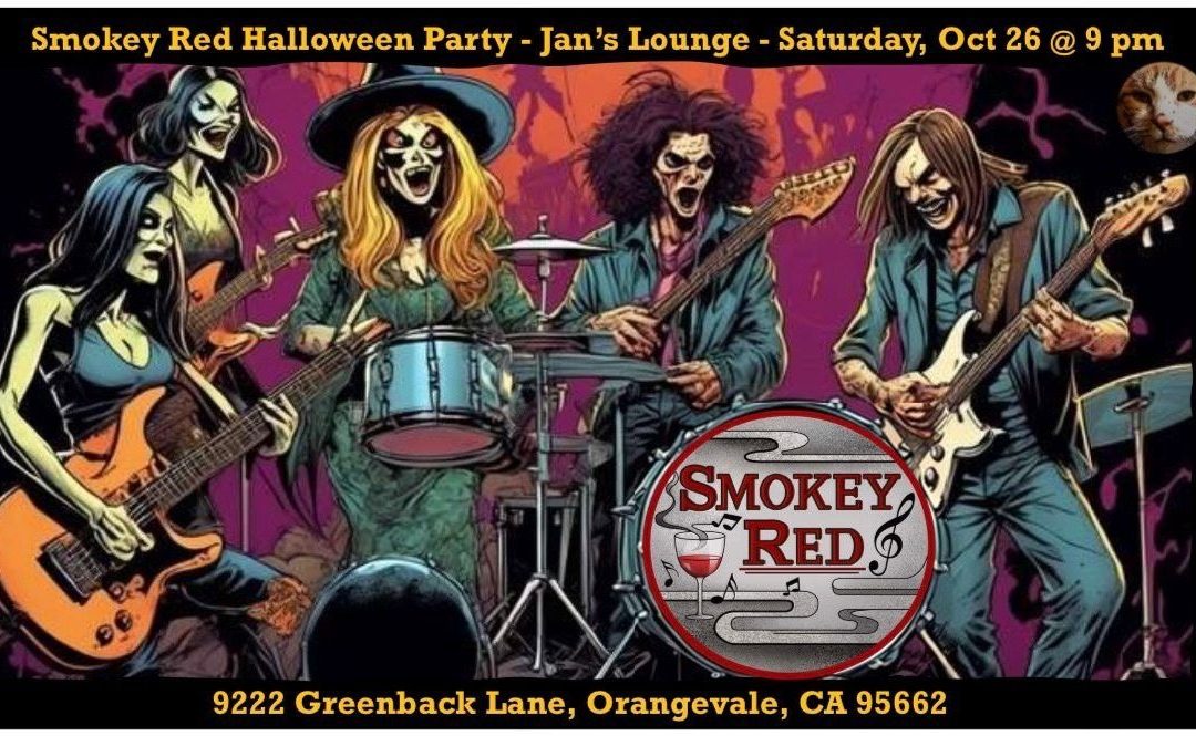 Spooky Rock Night: Smokey Red at Jan’s