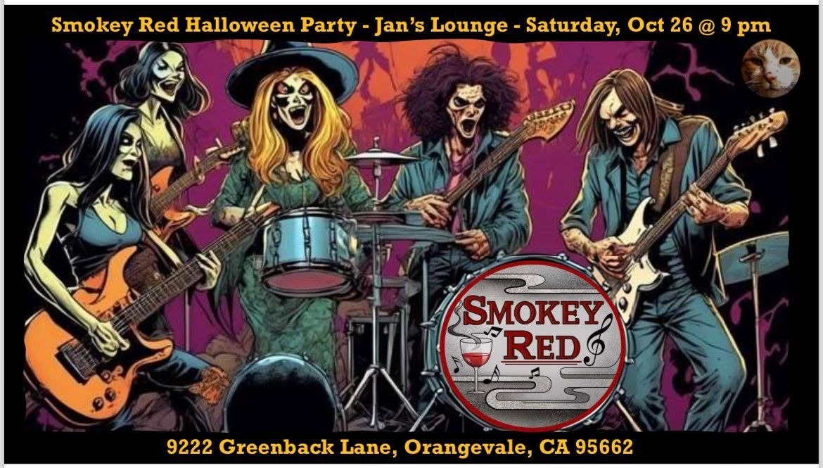 Spooky Rock Night: Smokey Red at Jan's